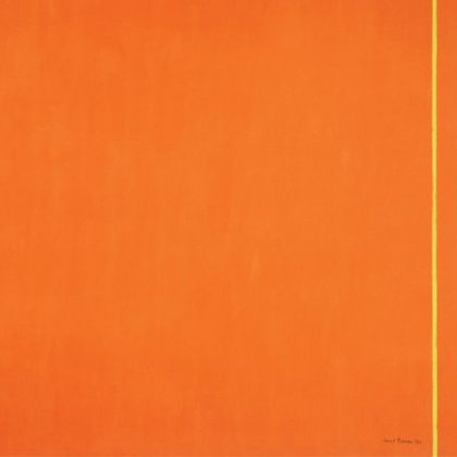Barnett Newman اثری از بارنت نیومن نقاشی انتزاعی اکسپرسیونیسم انتراعی نقاشی آمریکایی