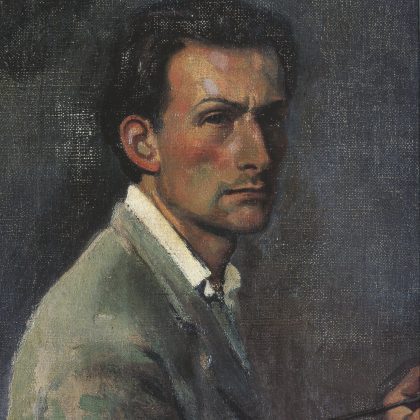 سلف‌پرتره‌ای از بالتوس self-portrait balthus