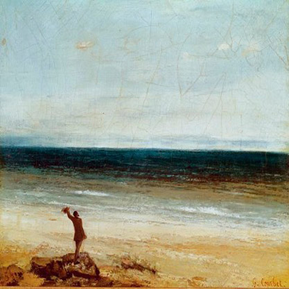 اثری از گوستاو کوربه gustav courbet