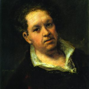 فرانسیسکو گویا سلفپرتره francisco goya 1815