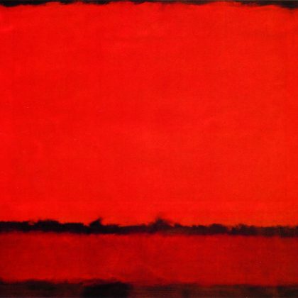 مارک روتکو نارنجی، قرمز و قرمز mark rothko