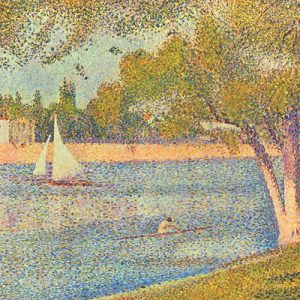اثری از جورج سرا نقاش امپرسیونیست فرانسوی
