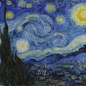 تابلوی معروف وینست ونگوک از شب پرستاره / سبک، شکل روح است / ثمیلا امیرابراهیمی/سبک هنری چیست/ سبک هنری / ویژگیهای سبک هنری