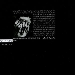 مدخل حرفه عکاس/باربارا کروگر /Barbara Kruger /هنرمند معاصر امریکایی/اندی گرونبرگ