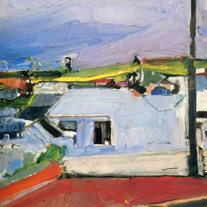 ریچارد دیبنکرن Richard Diebenkorn، رویین پاکباز، نقاشی نیمهانتزاعی، اکسپرسیونیسم انتزاعی، مدرنیسم