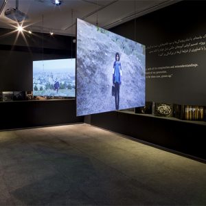 نمایشگاه «نمیدانم چرا شورشی آواز سر میدهد» از نیوشا توکلیان.