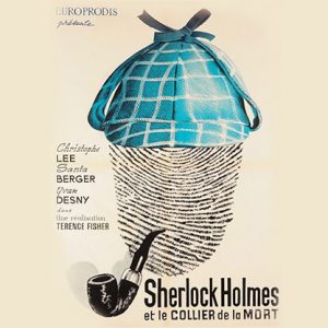 sherlock holmes. طراحی پوستر، گرافیک و خلاقیت، ارتباط تصویری