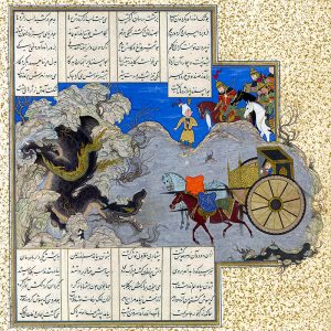 نگارگری؛ تأملاتی دربارهی قاببندی / کادر در تصویر ایرانی؛ ایمان افسریان / کادر در نگارگری ایرانی، مقالات ایمان افسریان، نگارگری ایرانی