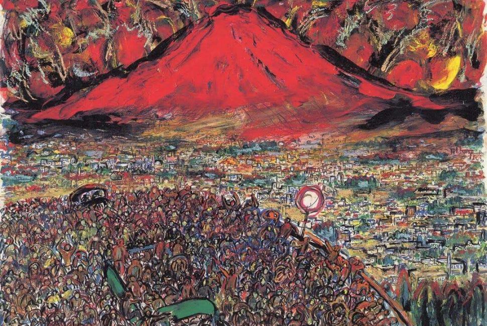 نقاشی برای نمایی از فیلم «رویاها»/ 1990