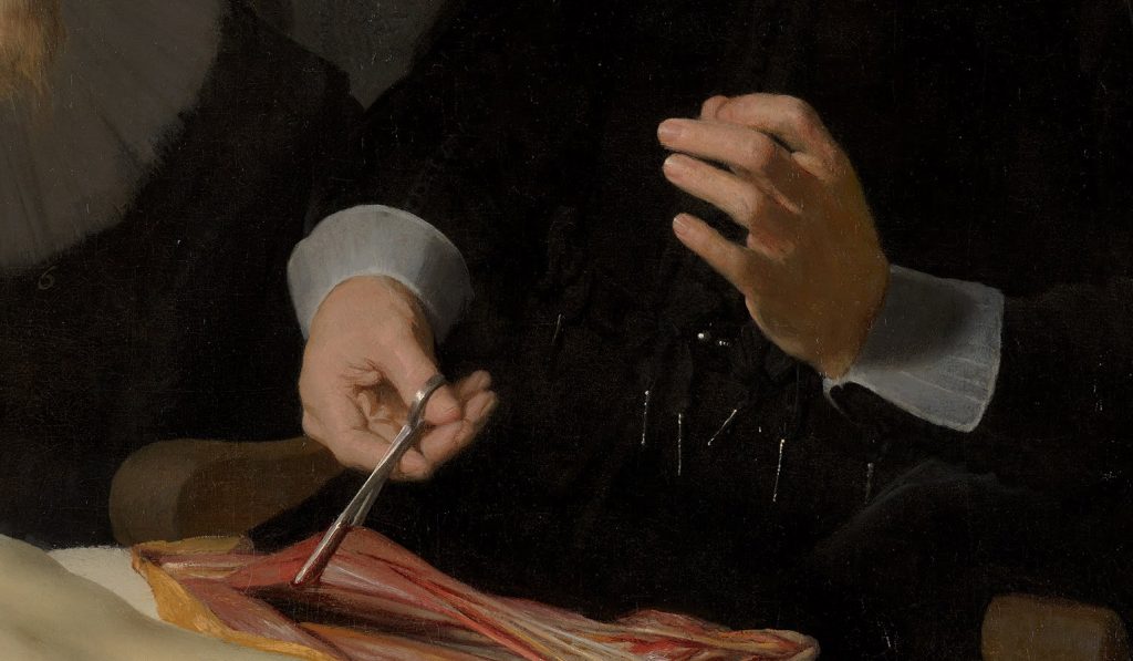 The Anatomy Lesson of Dr. Nicolaes Tulp rembrandt dutch painters ۱۶۳۲ 1632