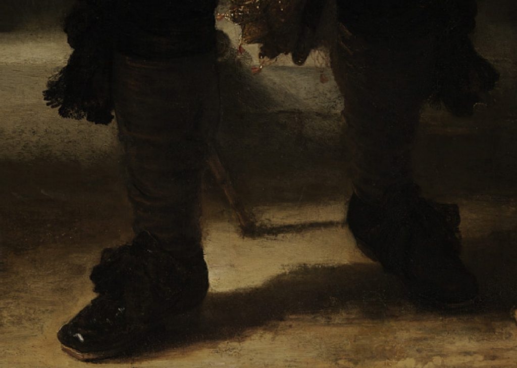رامبراند، پاس شبانه، ۱۶۴۲ (جزئی از اثر) rembrandt, Rembrandt van Rijn. detch painters night watch 1642