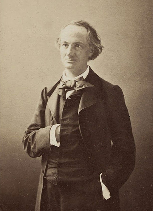 تصویر 20: نادار، شارل بودلر، پاریس، 1859 م.