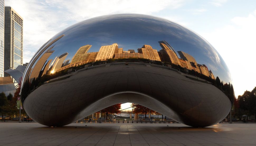 احجام برّاق آنیش کاپور/ آنیش کاپور/ دروازهی ابر/ شیکاگو/ ۲۰۰۶