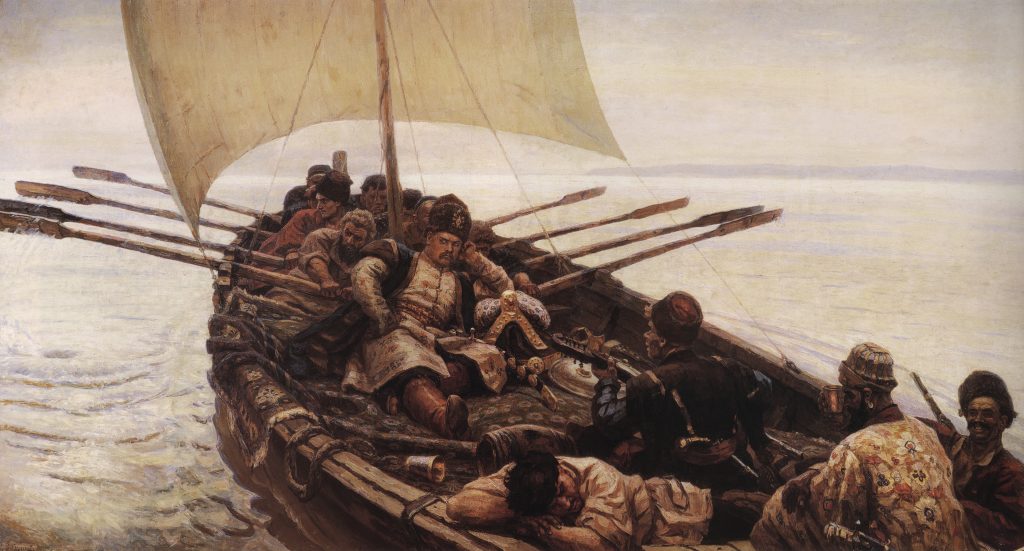 Vasily Surikov - stepan razin 1 c 1903