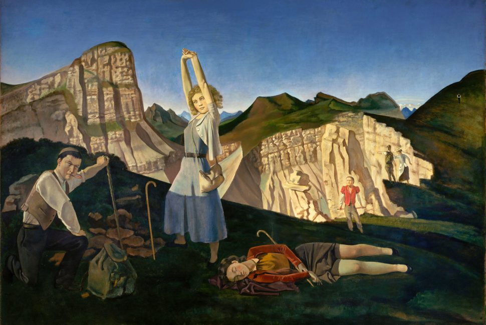 2. The Mountain, Balthus (Balthasar Klossowski), 1982