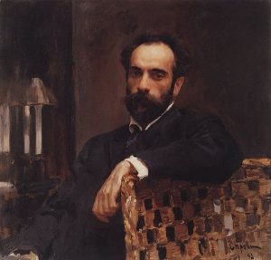 1893_Levitan_-_Porträt_von_Serow