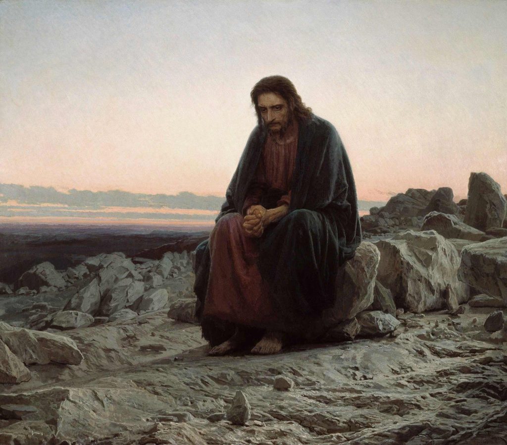 مسیح در بیابان (1872)، ایوان کرامسکوی