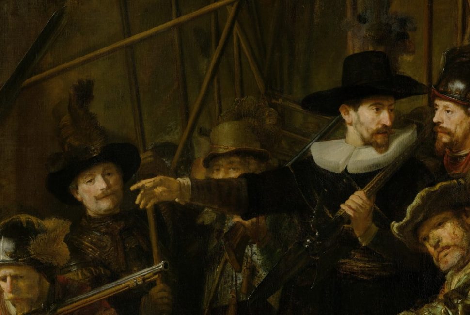 رامبراند / نقاشی فیگوراتیو / تابلوی پاس شبانه / تاریخ نقاشی غرب