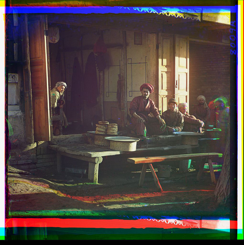 رستوران کباب. سمرقند / ۱۹۱۱ م.