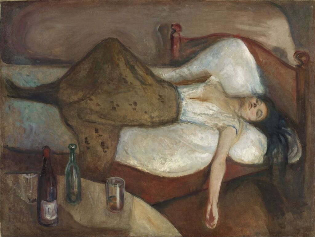 edvard munch, the day afther, ادوارد مونک و ۲۷ اثر او