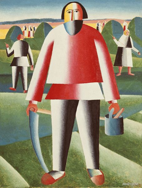 kazimir malevich دروگر (۱۹۳۰)، کازیمیر مالِویچ