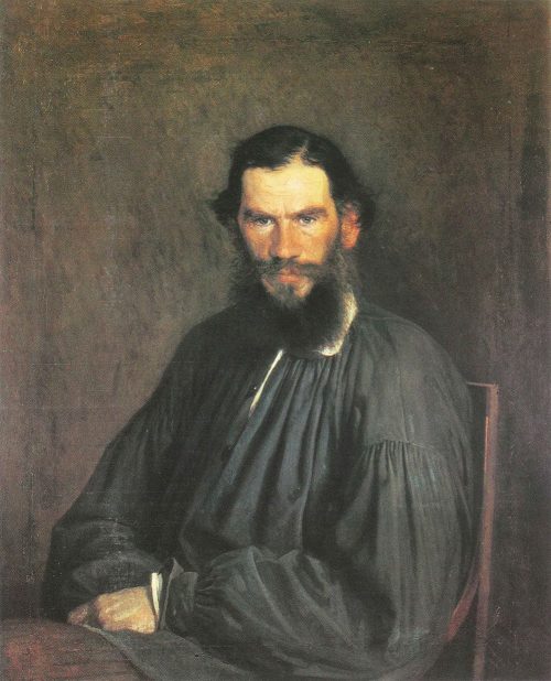 چهره‌ی لِئو تولستوی (1873)، ایوان کرامسکوی