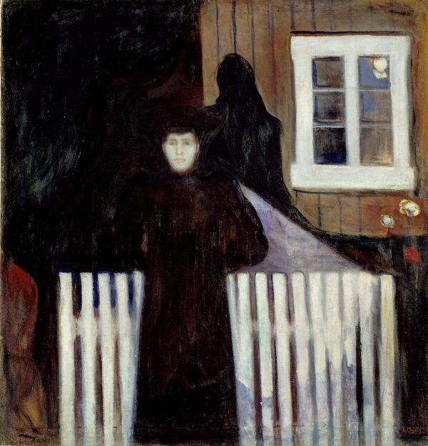 ادوارد مونک و ۲۷ اثر او، Edvard_Munch_-_Moonlight_(1893)-minkasr