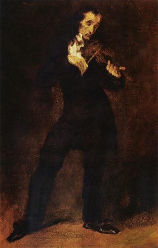 Eugène Delacroix Paganini 1831