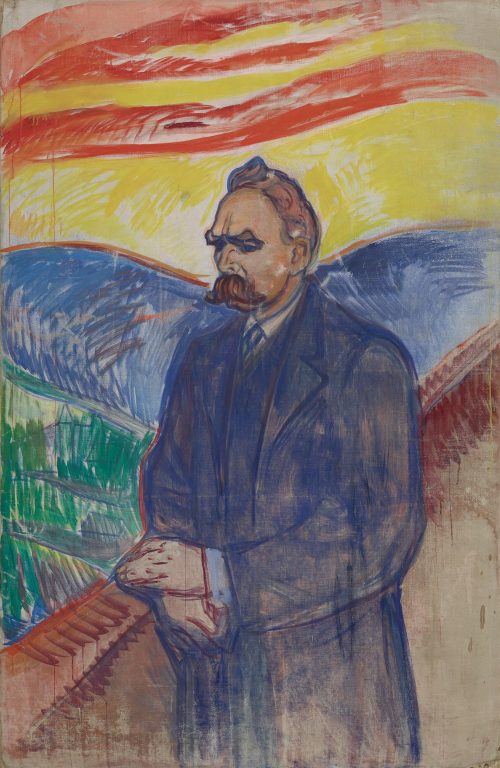 Friedrich Nietzsche. Oil and tempera on canvas, 1906-min (2)