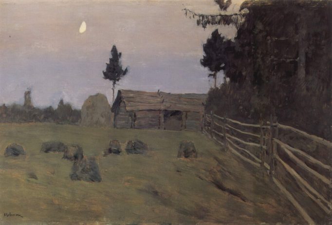 the dusk. 1900. levitan the dusk. 1900. levitan