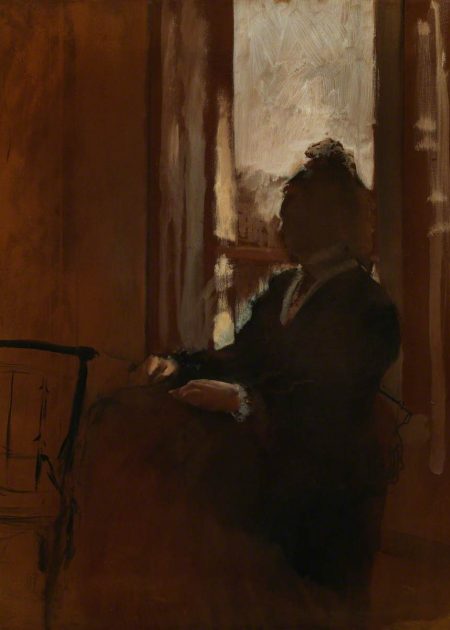 Degas, Edgar; Woman at a Window; The Courtauld Gallery; http://www.artuk.org/artworks/woman-at-a-window-207115