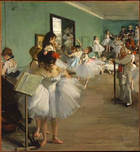 The Ballet Class (French: La Classe de danse) is a painting by Edgar Degas, which was painted between 1871 and 1874. It is in the collection of the Musée d'Orsay, Paris, France