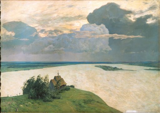 abouve eternal peace Isaac Levitan - Over Eternal Peace, 1894
